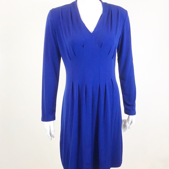 neiman marcus royal blue dress
